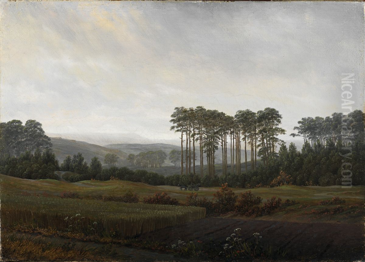 The times of day: The afternoon Oil Painting by Caspar David Friedrich