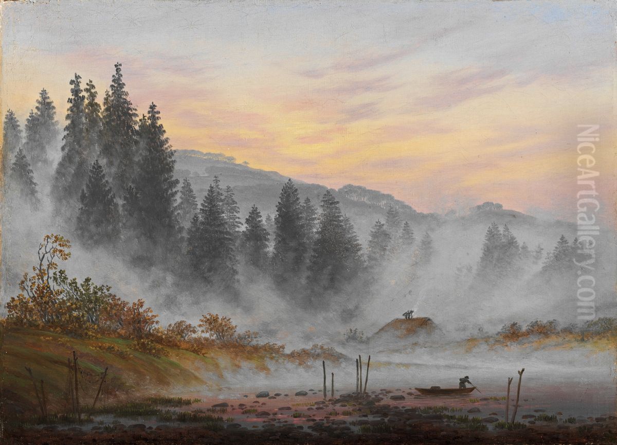 The times of day: The morning Oil Painting by Caspar David Friedrich
