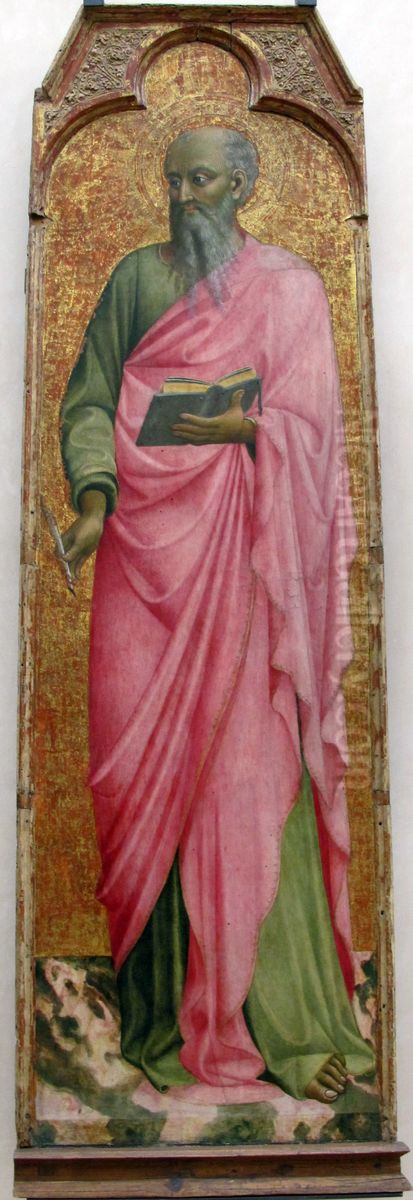 Saint Jean l' Evangeliste Oil Painting by Stefano di Giovanni