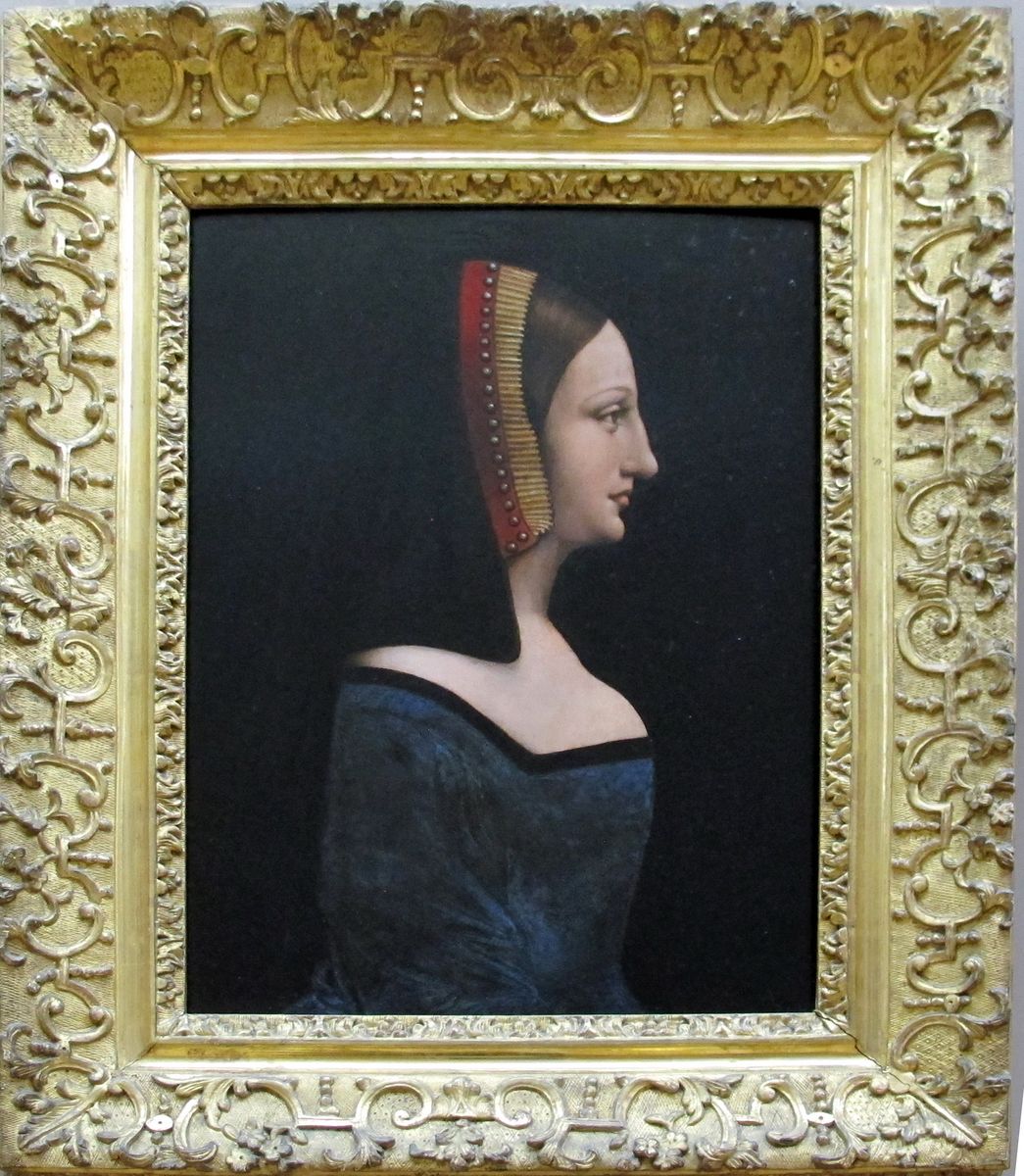 La Belle Ferronniere Oil Painting by Leonardo Da Vinci