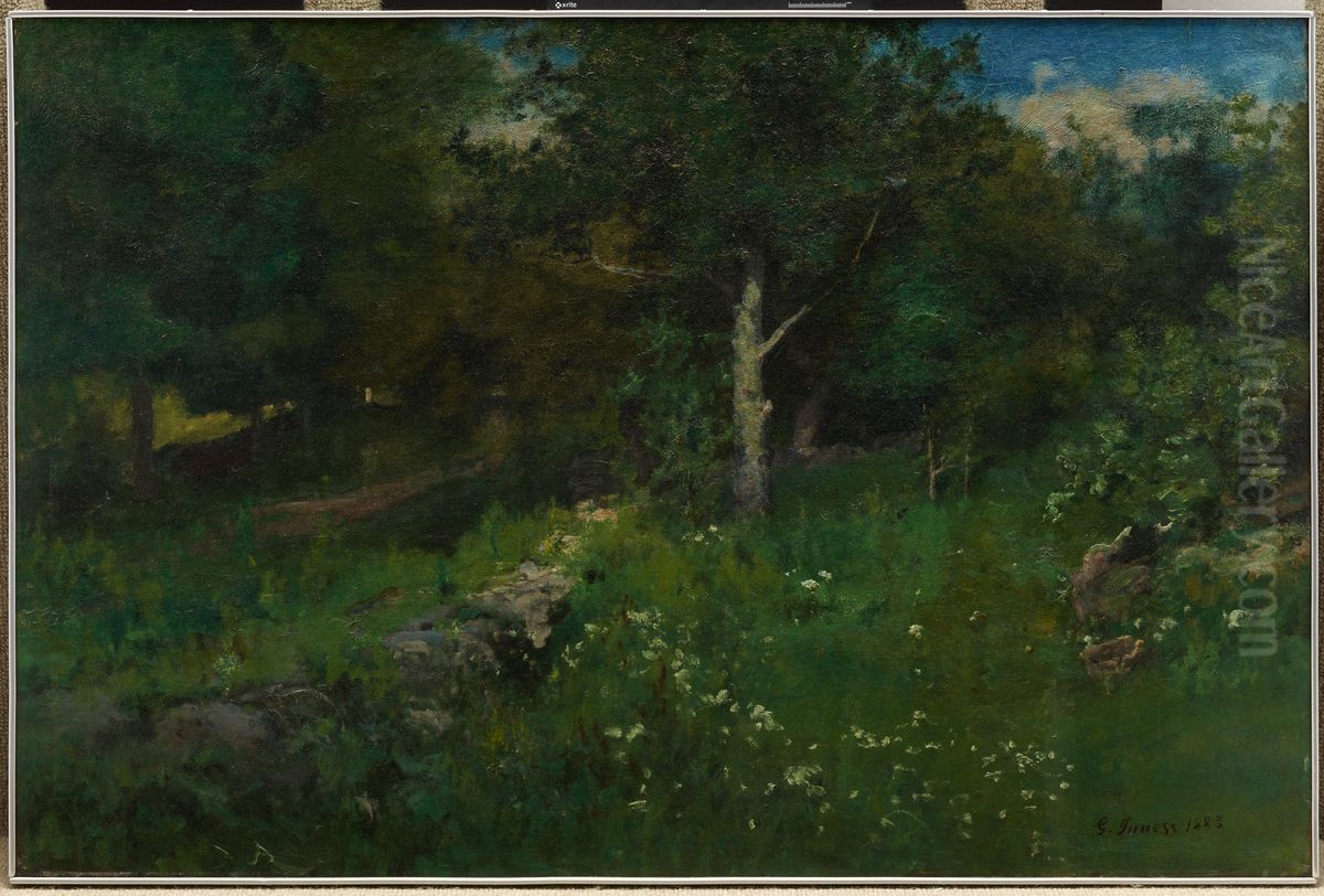 Summer Foliage Oil Painting by George Inness