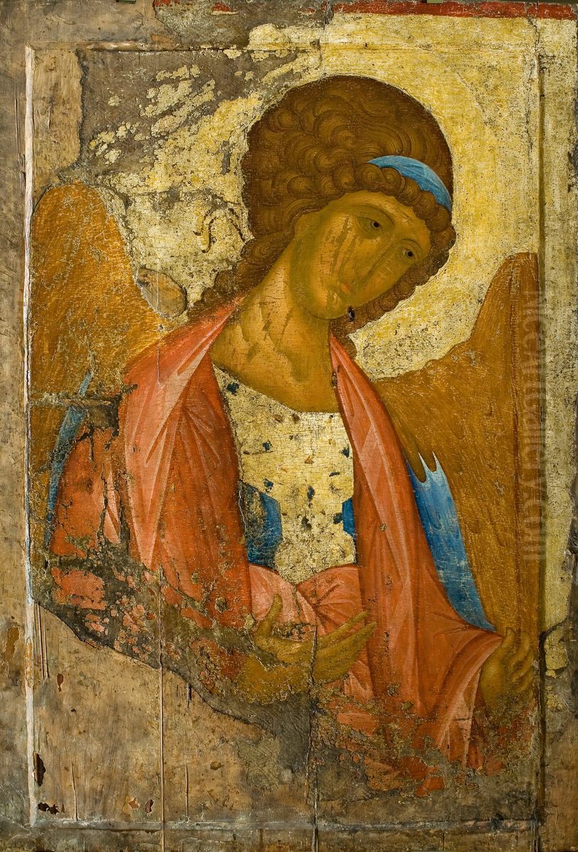 Archangel Michael. From the Deisus Chin (Row) (