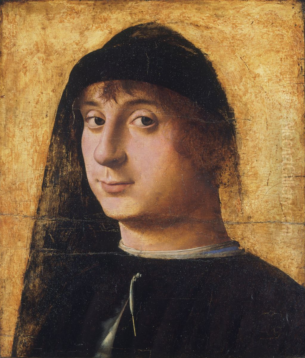 Portrait of a Young Gentleman Oil Painting by Antonello da Messina
