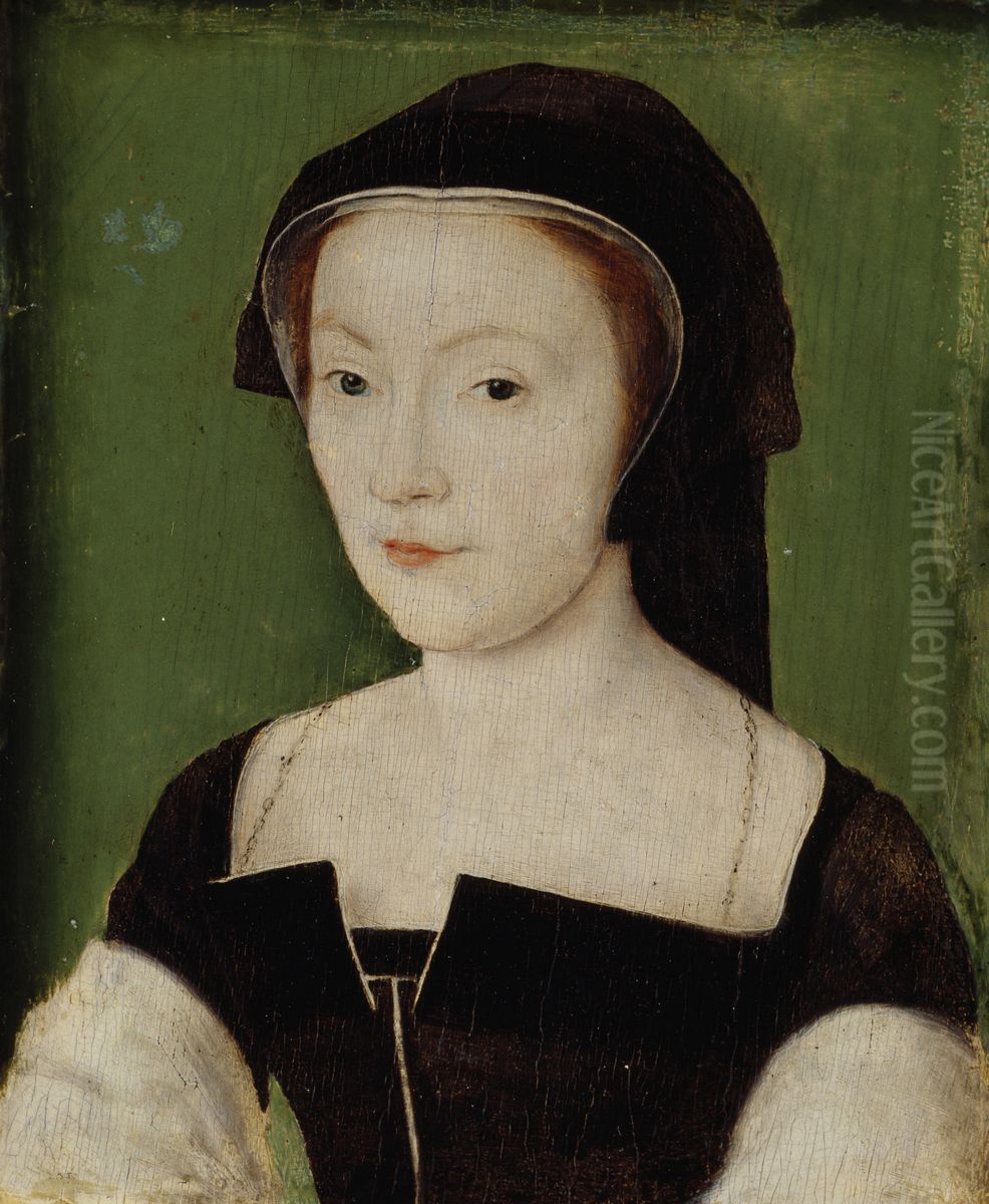 Mary of Guise, 1515 - 1560. Queen of James V Oil Painting by Corneille De Lyon
