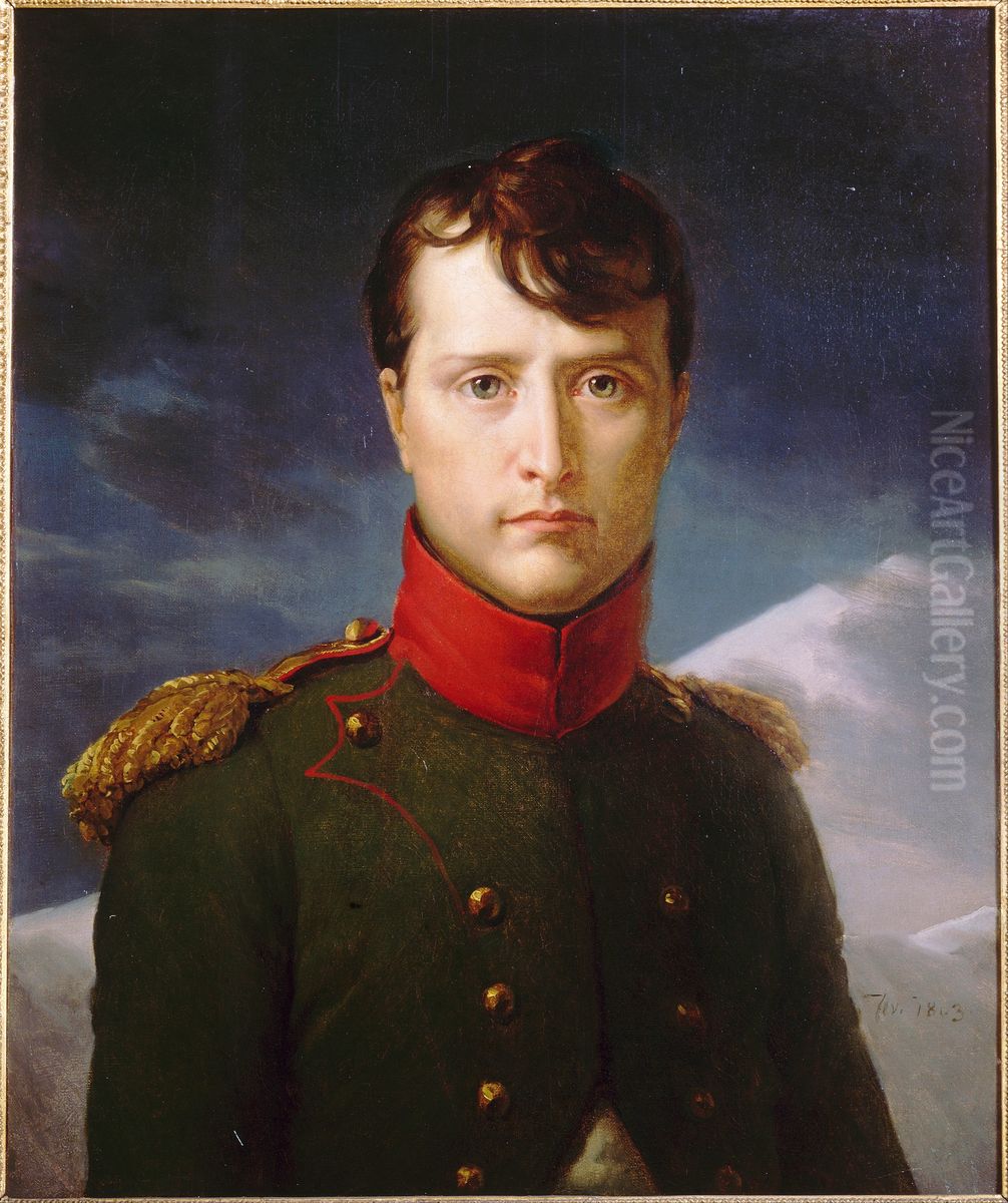 Napoleon Bonaparte Premier Consul Oil Painting by Francois Gerard