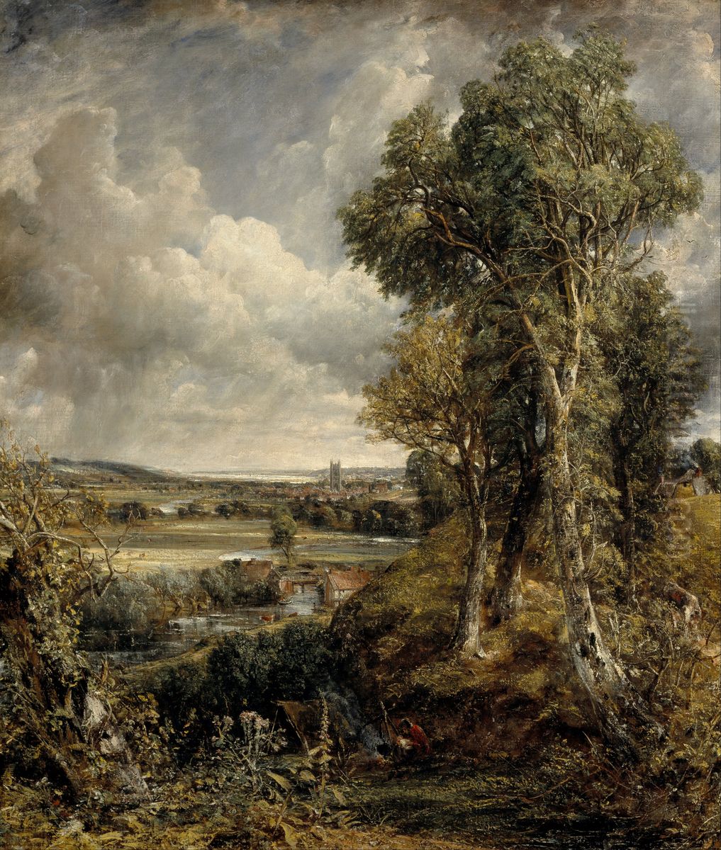 The Vale of Dedham Oil Painting by John Constable