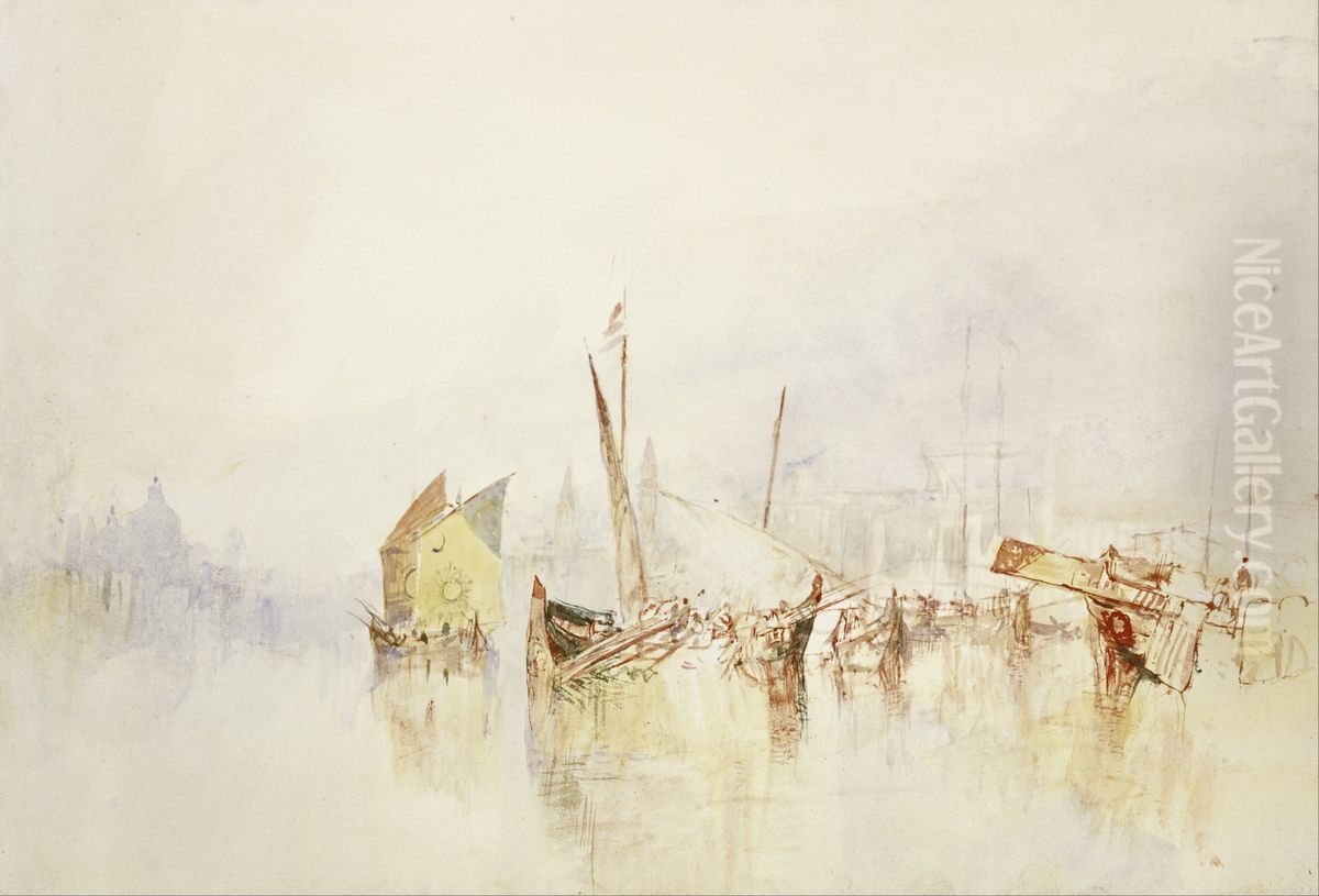 The Sun of Venice Oil Painting by J. M. W. Turner
