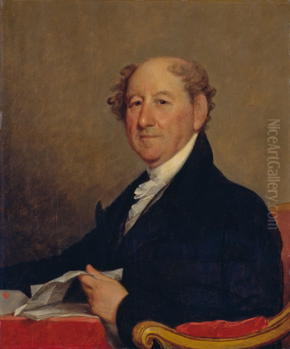 Rufus King Oil Painting by Gilbert Stuart