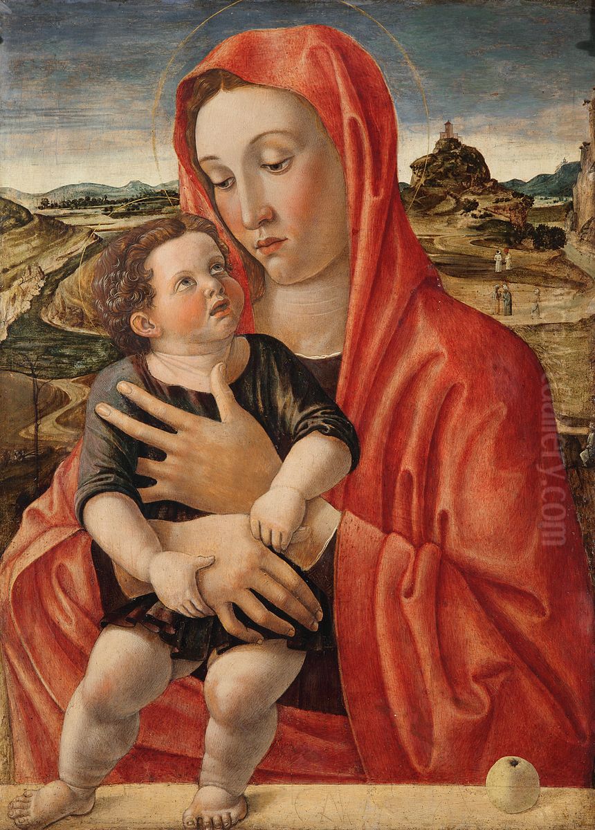Madonna with Child Oil Painting by Giovanni Bellini