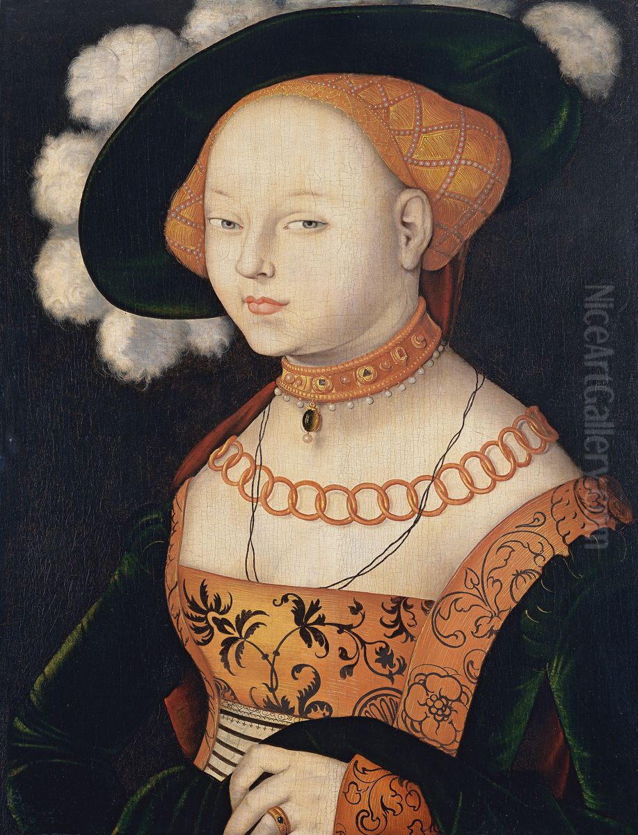 Portrait of a Lady Oil Painting by Hans Baldung Grien