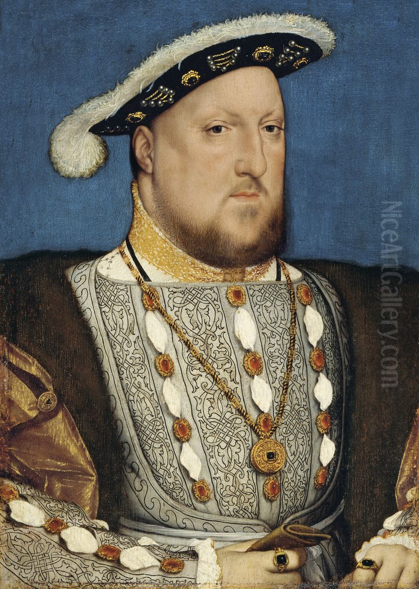 Portrait of Henry VIII Oil Painting by Hans Holbein the Younger