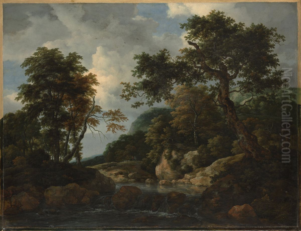 The Forest Stream Oil Painting by Jacob Van Ruisdael