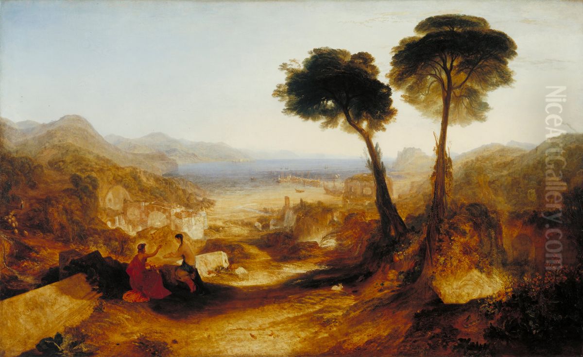 en Oil Painting by J. M. W. Turner