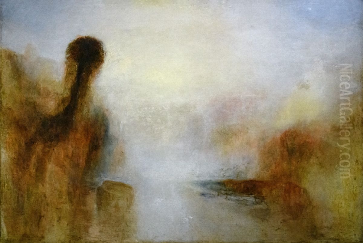 Landscape with Water Oil Painting by J. M. W. Turner