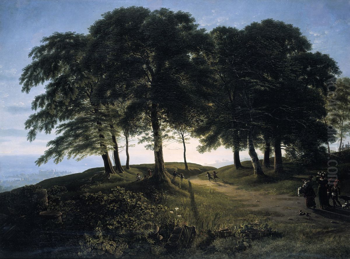 Der Morgen Oil Painting by Karl Friedrich Schinkel