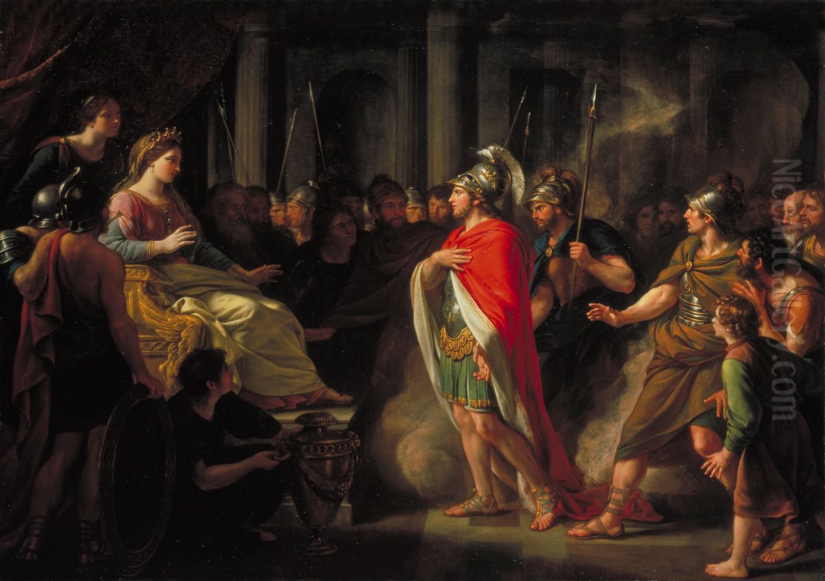 The Meeting ofDidoandAeneas Oil Painting by Nathaniel Dance-Holland