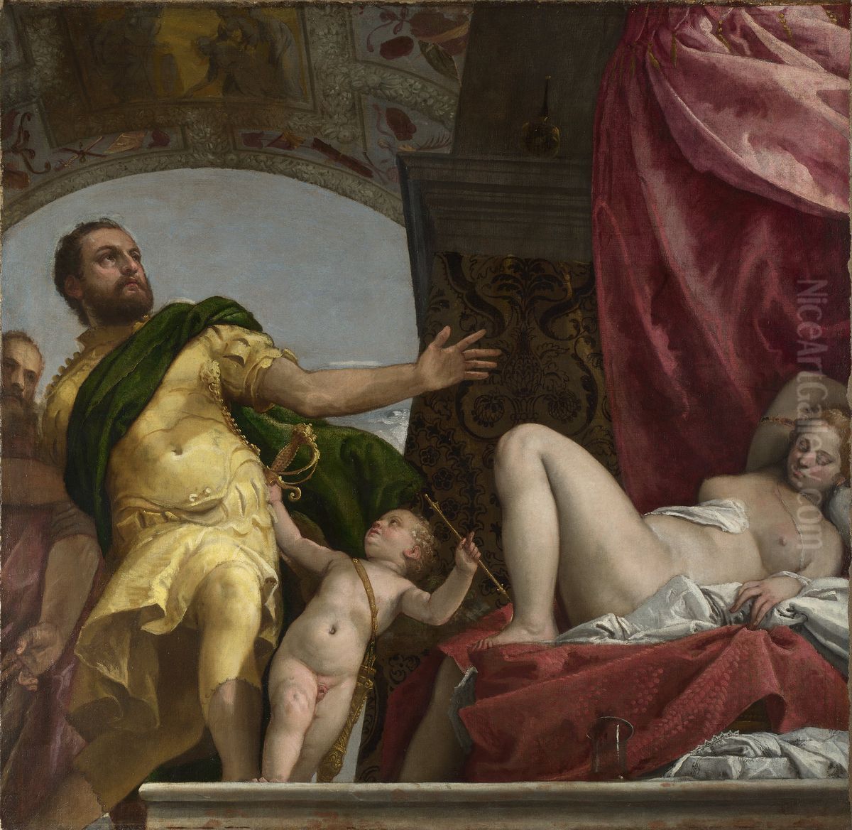 Respect Oil Painting by Paolo Veronese (Caliari)