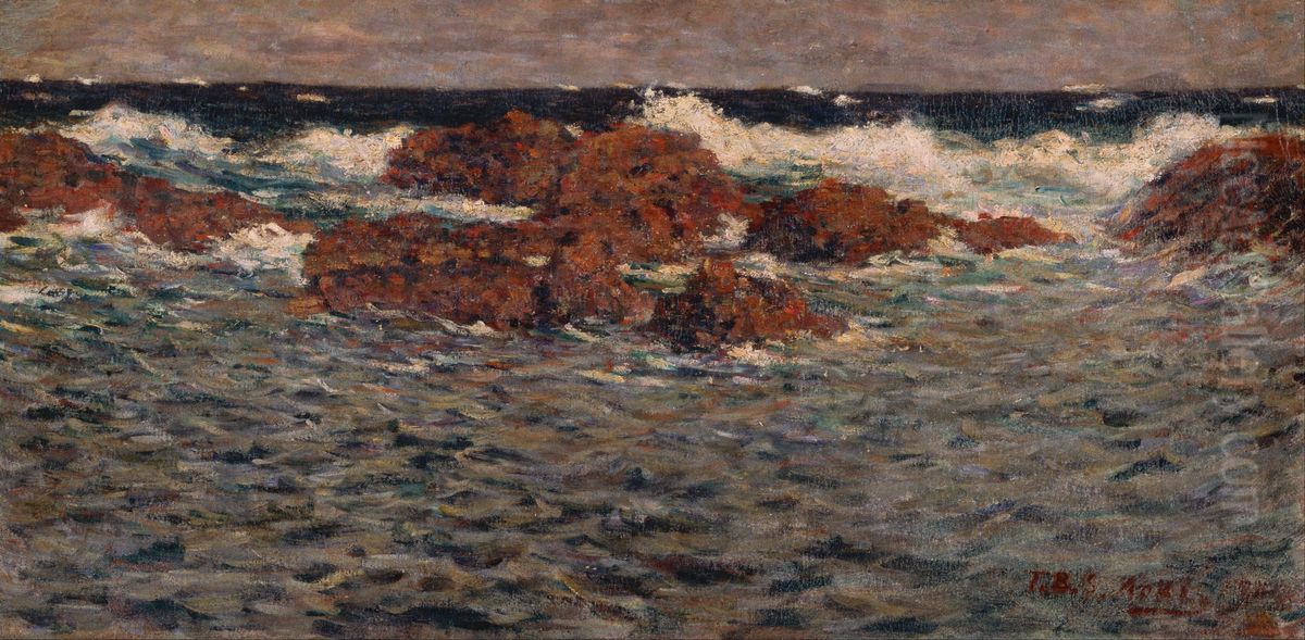 Seascape, Mera Oil Painting by Shigeru Aoki