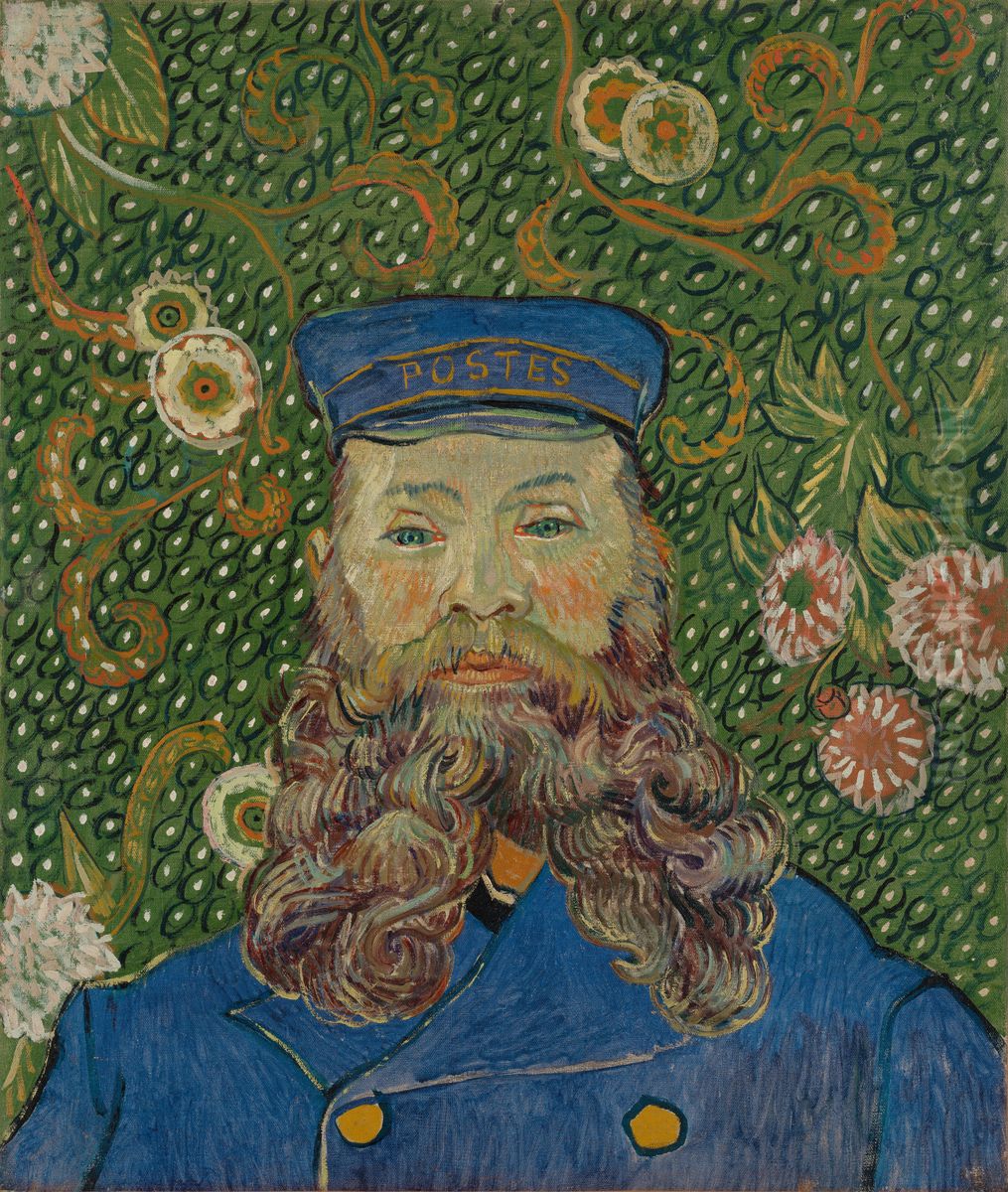 Portrait de Joseph Roulin Oil Painting by Vincent Van Gogh