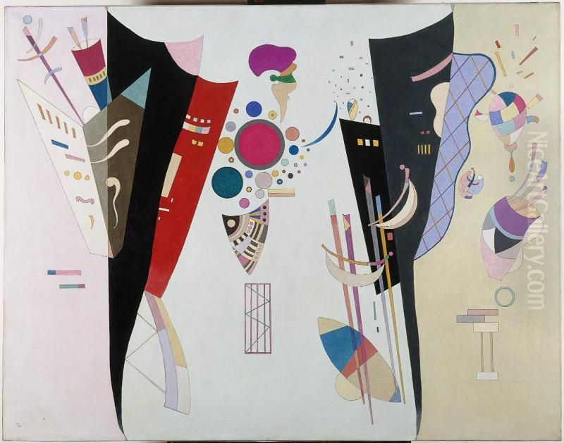 Reciprocal Accords Oil Painting by Wassily Kandinsky