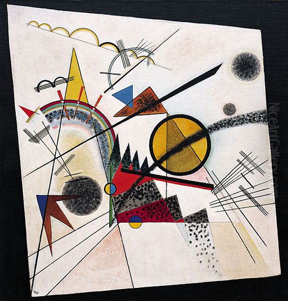 In the Black Square Oil Painting by Wassily Kandinsky