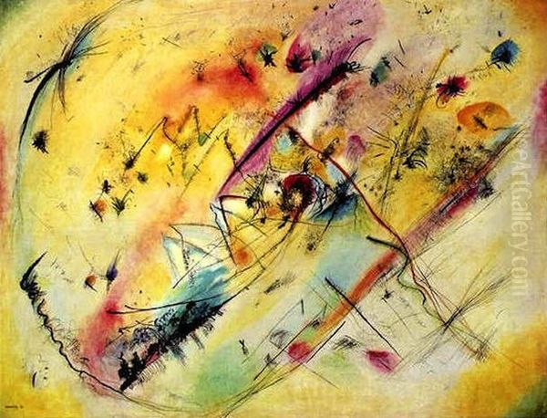 Bright Picture Oil Painting by Wassily Kandinsky