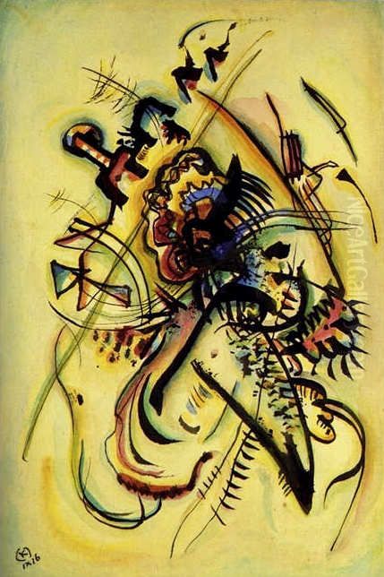 To the Unknown Voice Oil Painting by Wassily Kandinsky