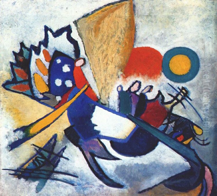 Improvisation 209 Oil Painting by Wassily Kandinsky