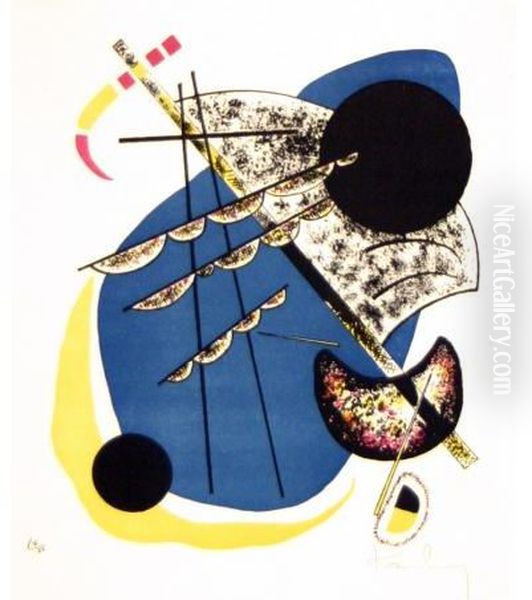 Small Worlds II Oil Painting by Wassily Kandinsky