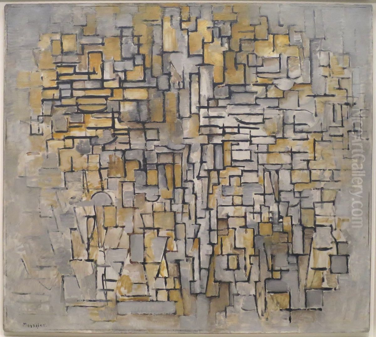 Tableau no. 2 Oil Painting by Piet Mondrian