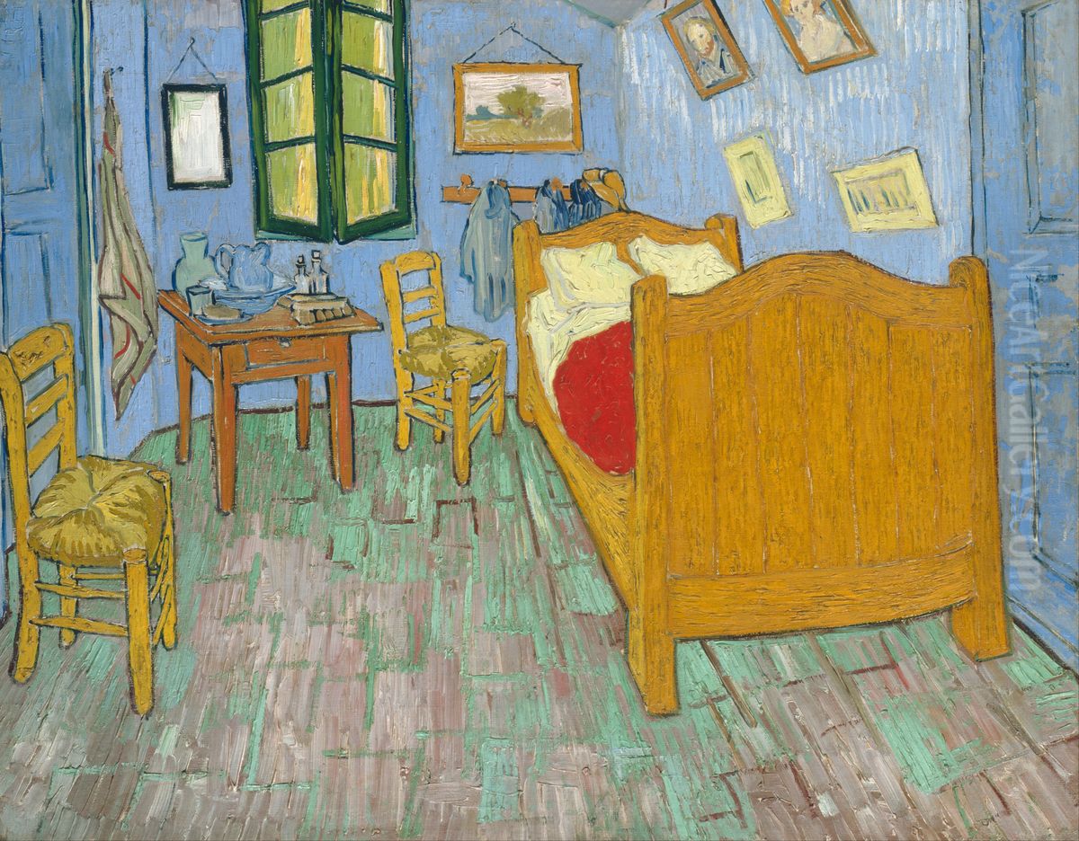 La Chambre a Coucher Oil Painting by Vincent Van Gogh