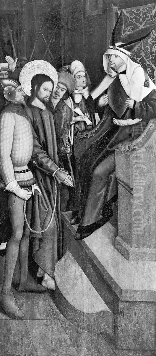 Christ Before the High Priest Oil Painting by Bernhard Strigel