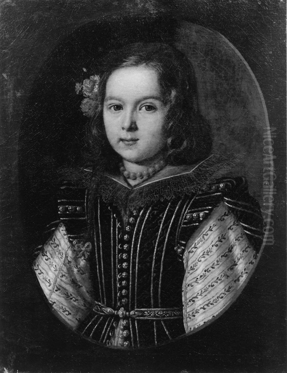 Portrait of a Girl Oil Painting by Carlo Ceresa