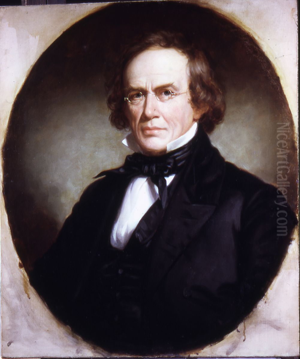 Portrait of an Unknown Man Oil Painting by Charles Loring Elliott