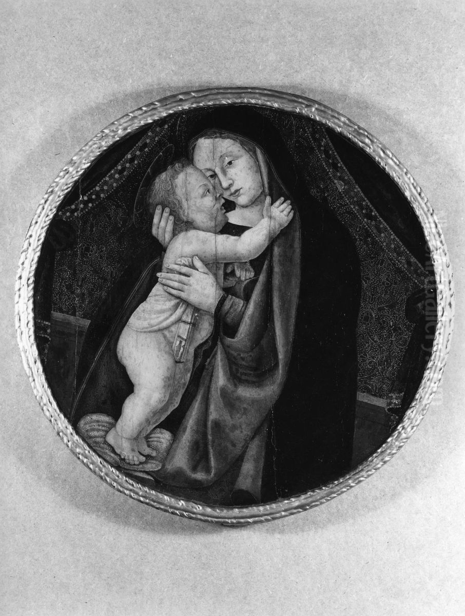 Madonna and Child Oil Painting by Giuliano Bugiardini