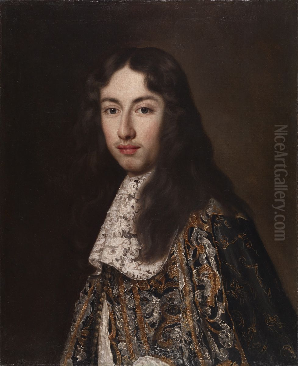 Portrait of Livio Odescalchi (1655-1713) Oil Painting by Jacob Ferdinand Voet