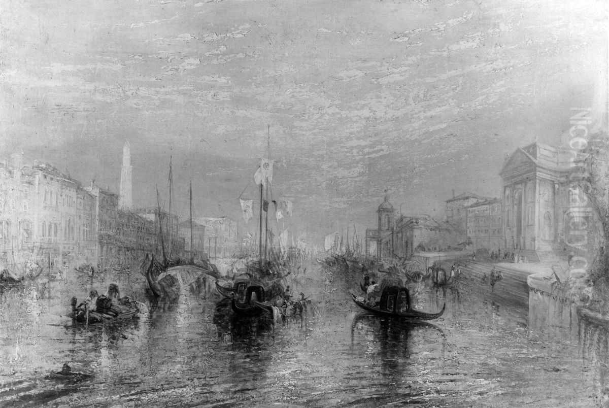 Grand Canal, Venice Oil Painting by J. M. W. Turner