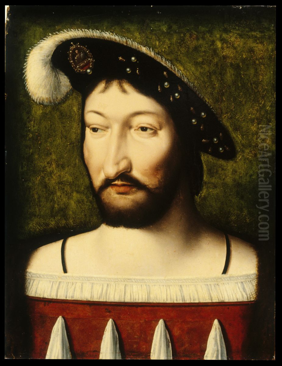 Portrait of Francis I, King of France Oil Painting by Joos Van Cleve