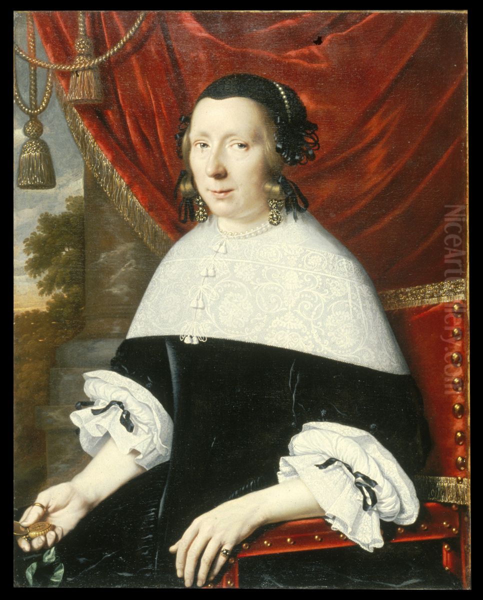 Portrait of a Woman Oil Painting by Pieter Nason