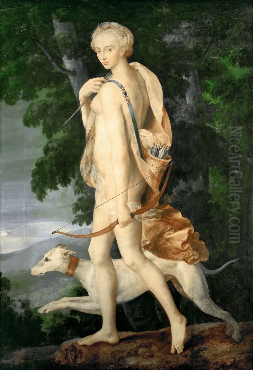 Diana the Huntress Oil Painting by unknown