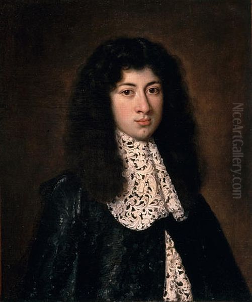 Portrait of Bertrand de Souhigaray Oil Painting by Jacob Ferdinand Voet