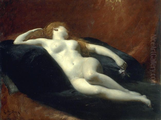 Danae Oil Painting by Carolus-Duran