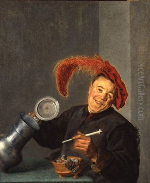 Der lustige Zecher Oil Painting by Judith Leyster