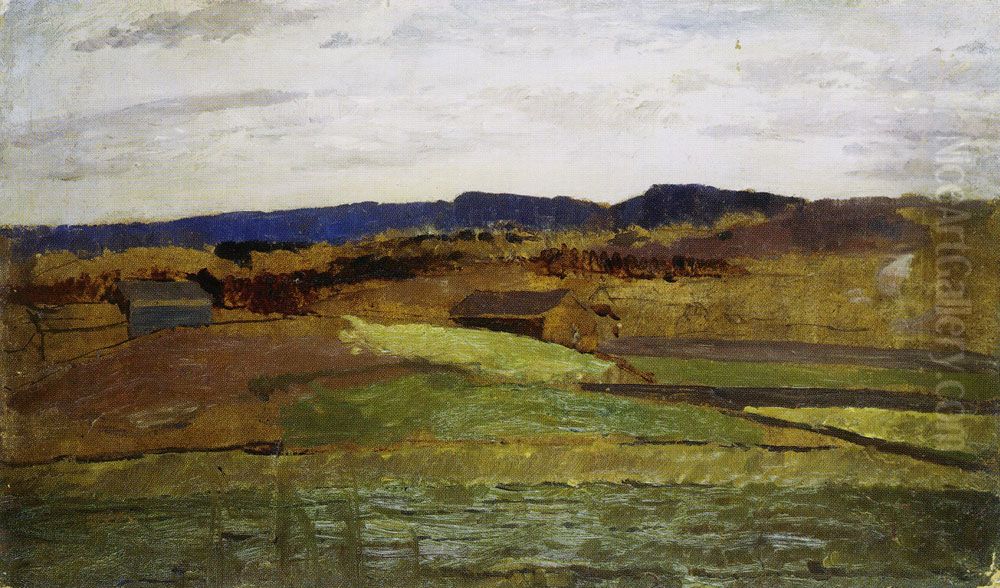 Autumn in Asker Oil Painting by Edvard Munch