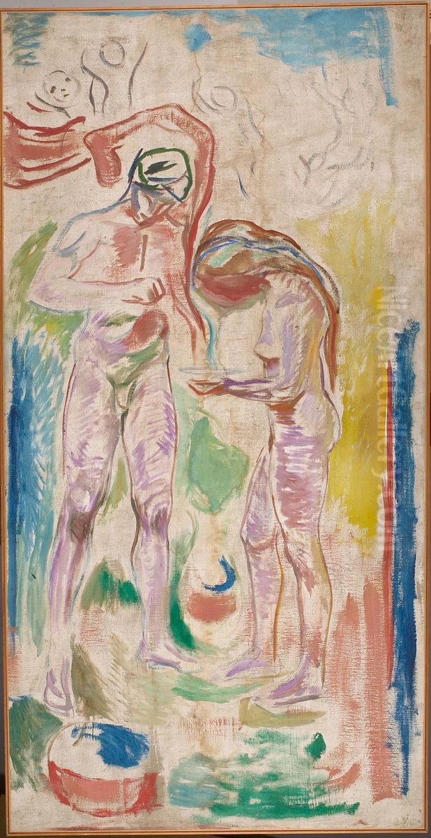 Chemistry Oil Painting by Edvard Munch