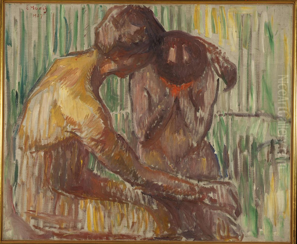 Consolation Oil Painting by Edvard Munch