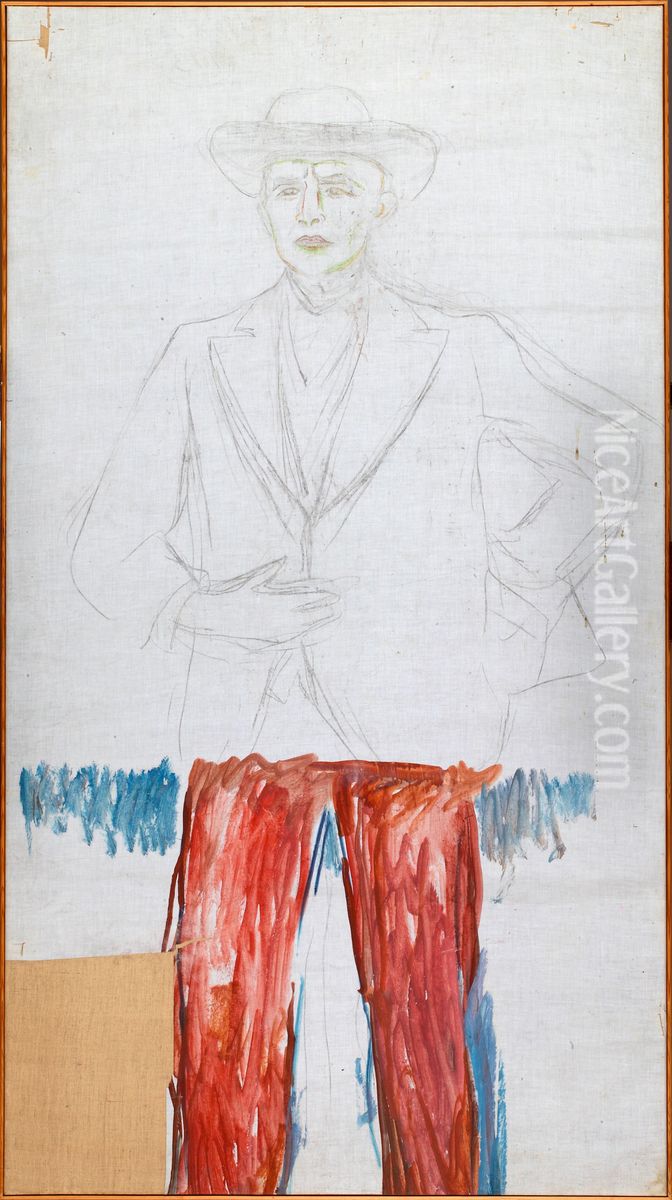 Eberhard Grisebach Oil Painting by Edvard Munch