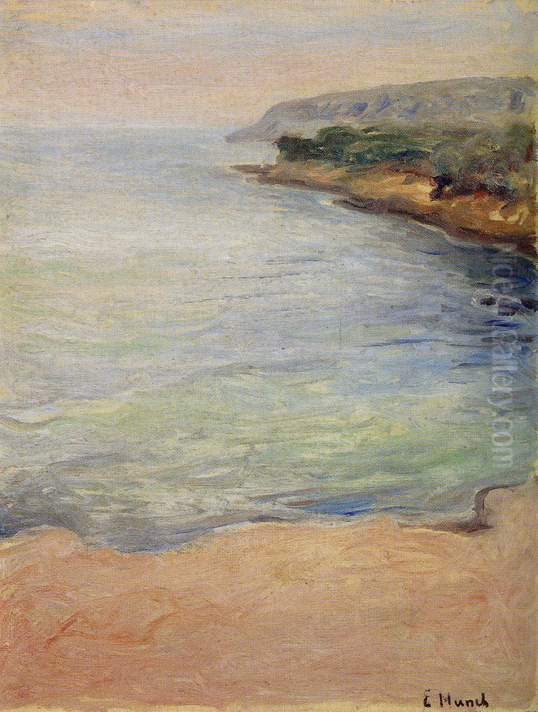 From the Riviera Oil Painting by Edvard Munch