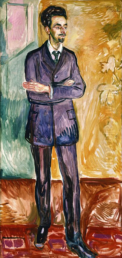 Helge Rode Oil Painting by Edvard Munch