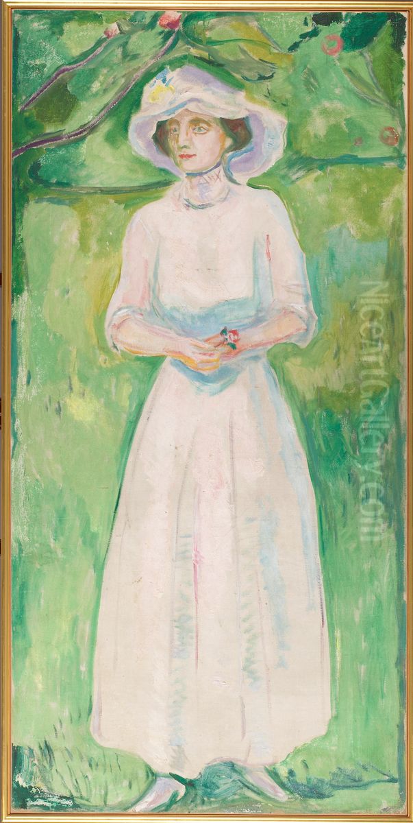 Irmgard Steinbart Oil Painting by Edvard Munch